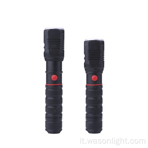 NUOVA FORMABILE Dimmettibile Dimmettibile Dimposta 8650 Flashlight Retrowerning Outdoor Portable Bright LED Torch Torcia Torcia Torcia